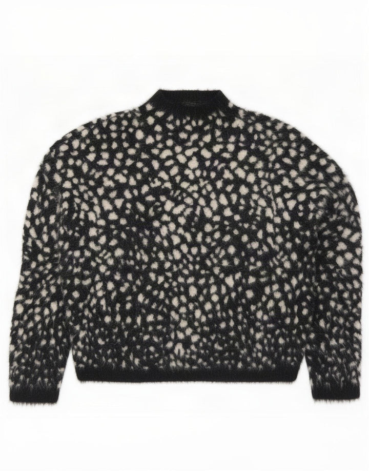 Marks & Spencer Dame Turtle Neck Jumper Sweater UK 14 Medium Black