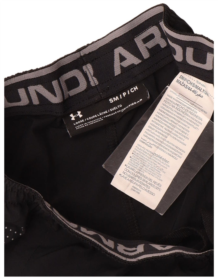 Under Armour Herre Heat Gear Sports Shorts Små sortplettede polyester
