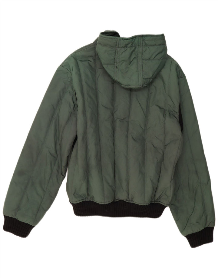 Refrigiwear Herre hættepolstret jakke IT 54 2XL Grøn Polyester