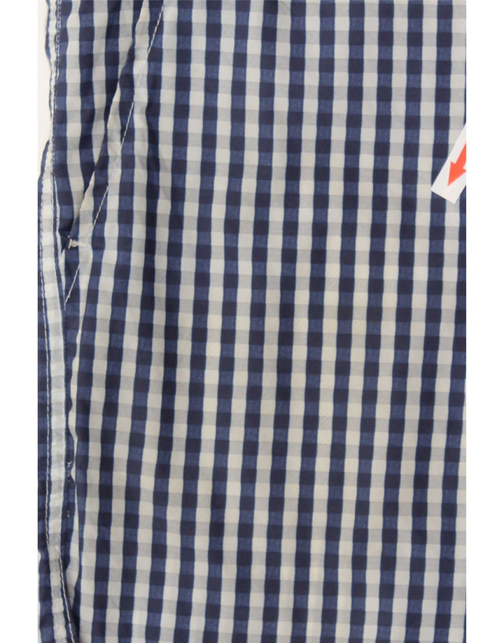 Dolce & Gabbana Badeshorts til mænd store blå ternet