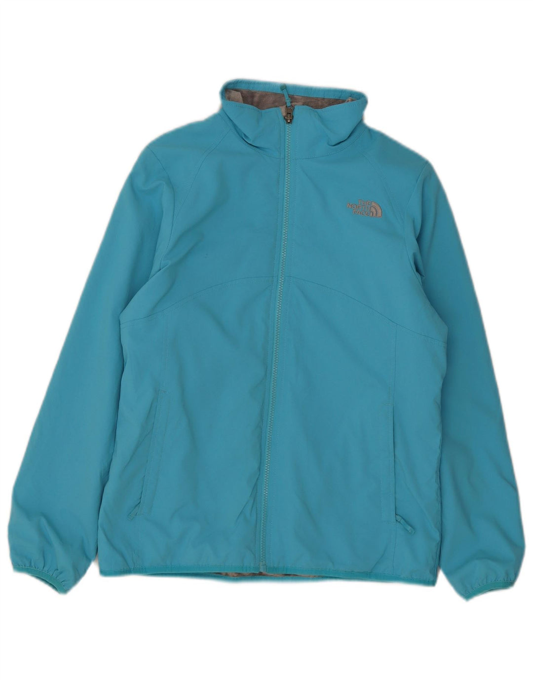 The North Face Girls Windbreaker Jacket 14-15 År XL Blå Polyester