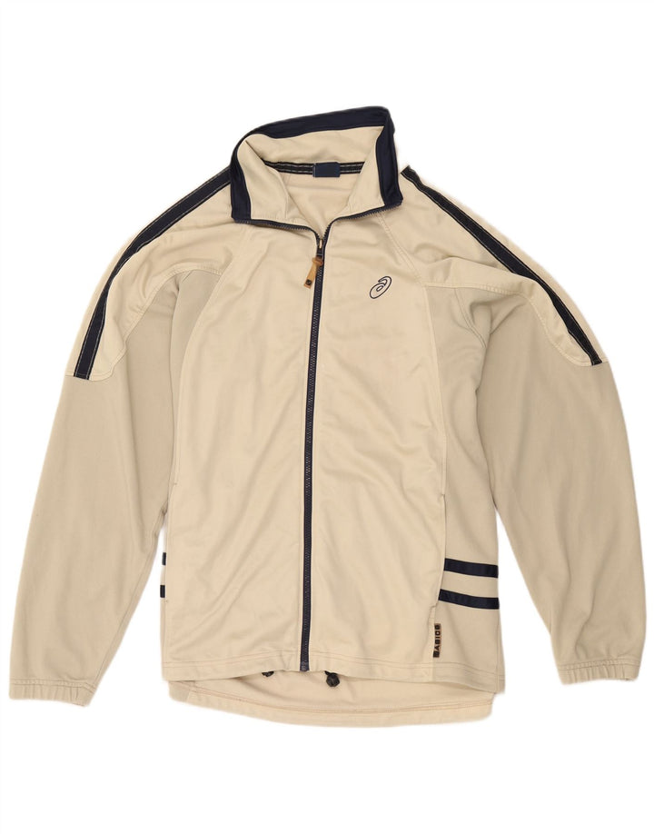 Asics Træningsdragt til mænd Topjakke XL Beige Colourblock