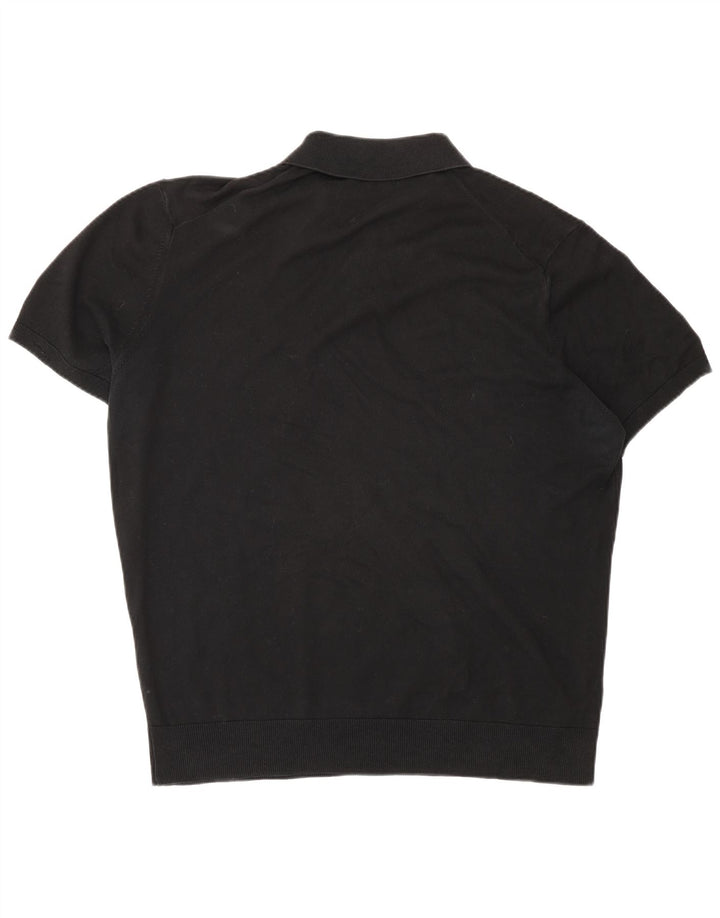 Zara Herre Polo Shirt Large Sort