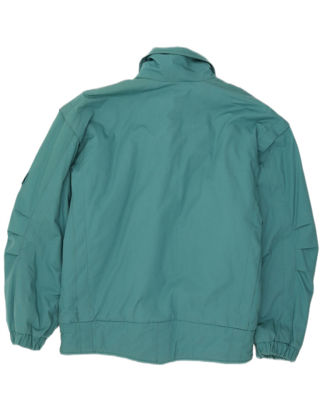 Vintage herre dobbeltradet bomberjakke UK 38 Medium Green