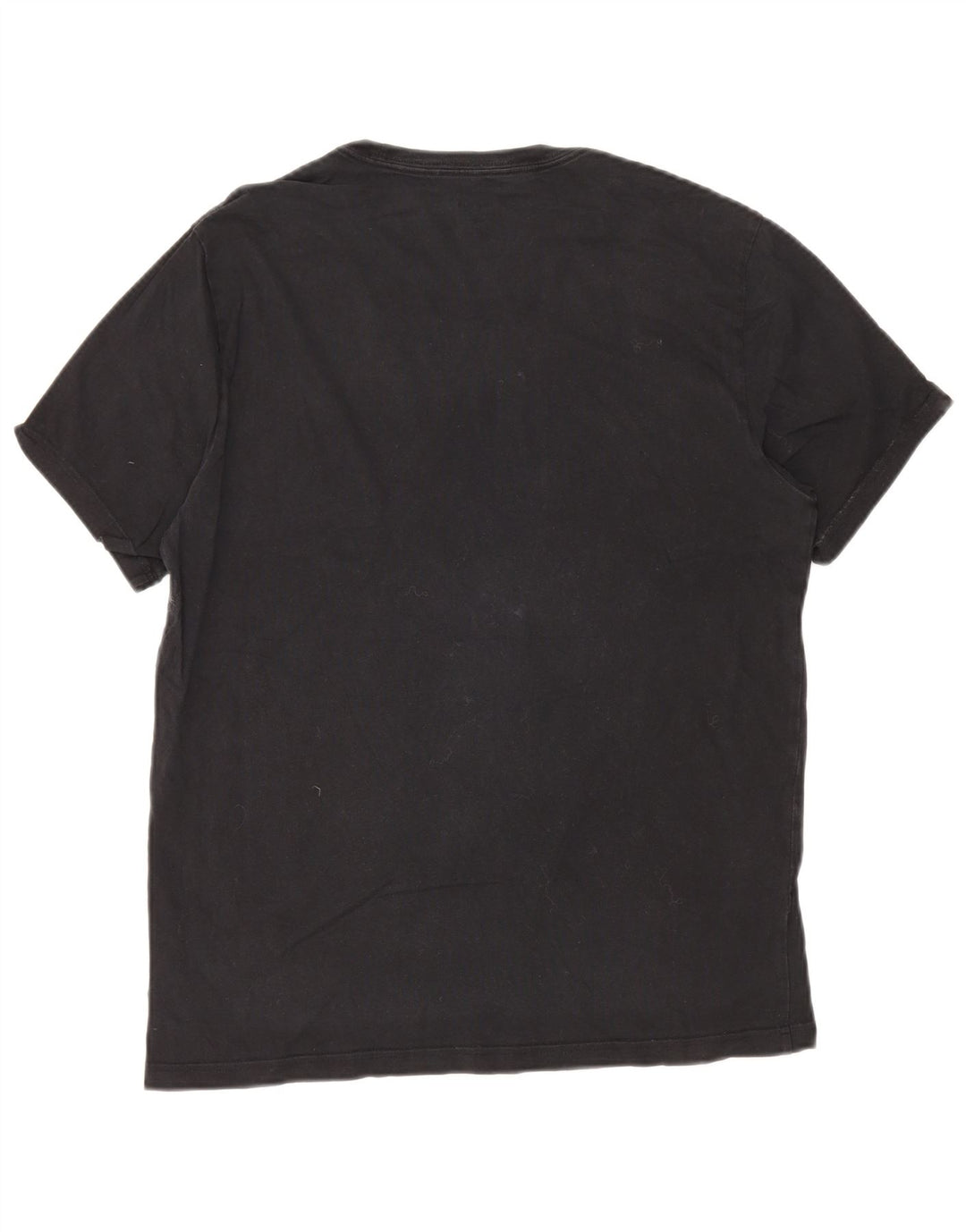 CONVERSE Herre grafisk T-shirt Top Medium Marineblå Bomuld