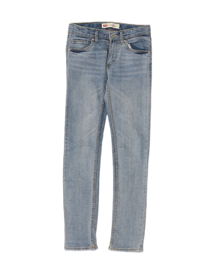 LEVI'S Boys 510 Skinny Jeans 11-12 Years Blue Cotton