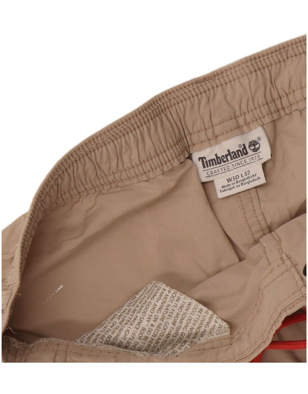 Timberland Herre Slim Chino Bukser W30 L32 Beige