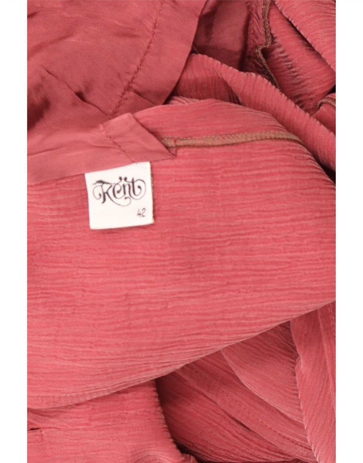 Kent Dame Dobbeltradet Frakke EU 42 Large Pink