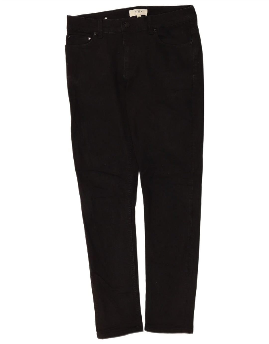 Reiss Slim Jeans til kvinder W30 L32 sort bomuld