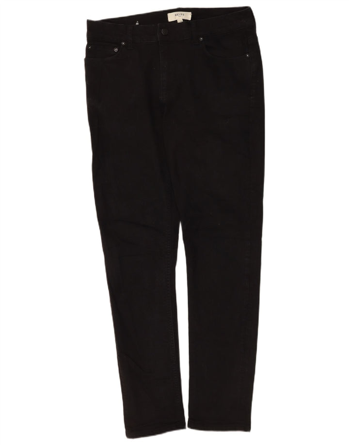 Reiss Slim Jeans til kvinder W30 L32 sort bomuld