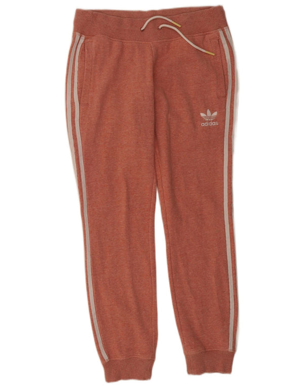 Adidas Dame træningsdragt Bukser Joggers UK 12 Medium Pink Bomuld