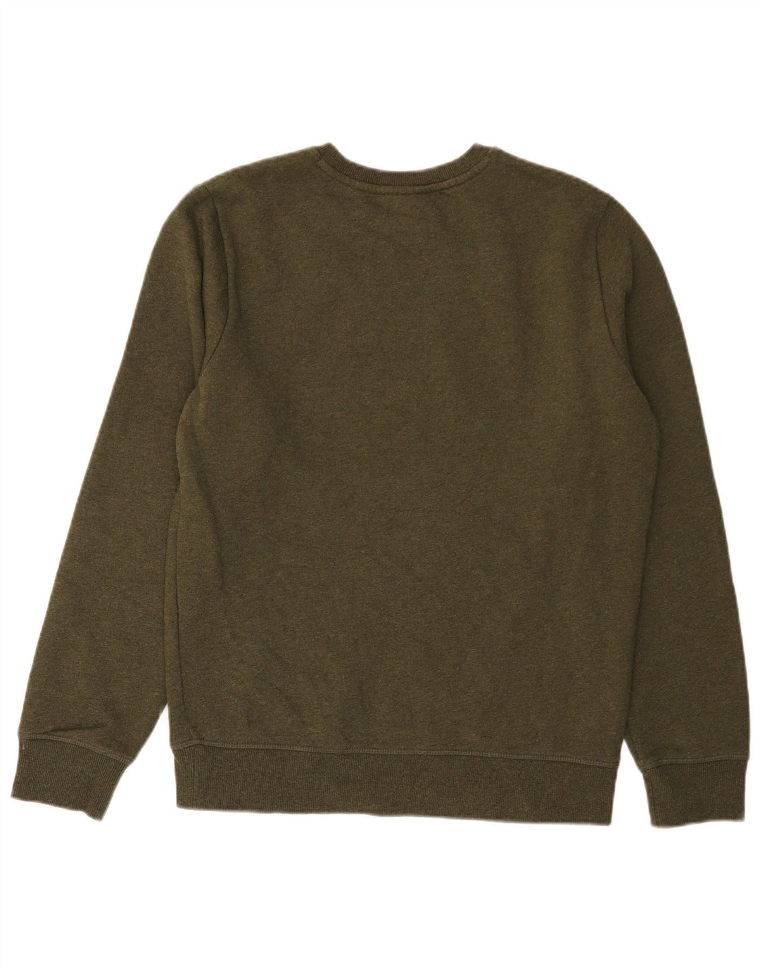 SUPERDRY Herre Sweatshirt Jumper Stor Khaki Bomuld