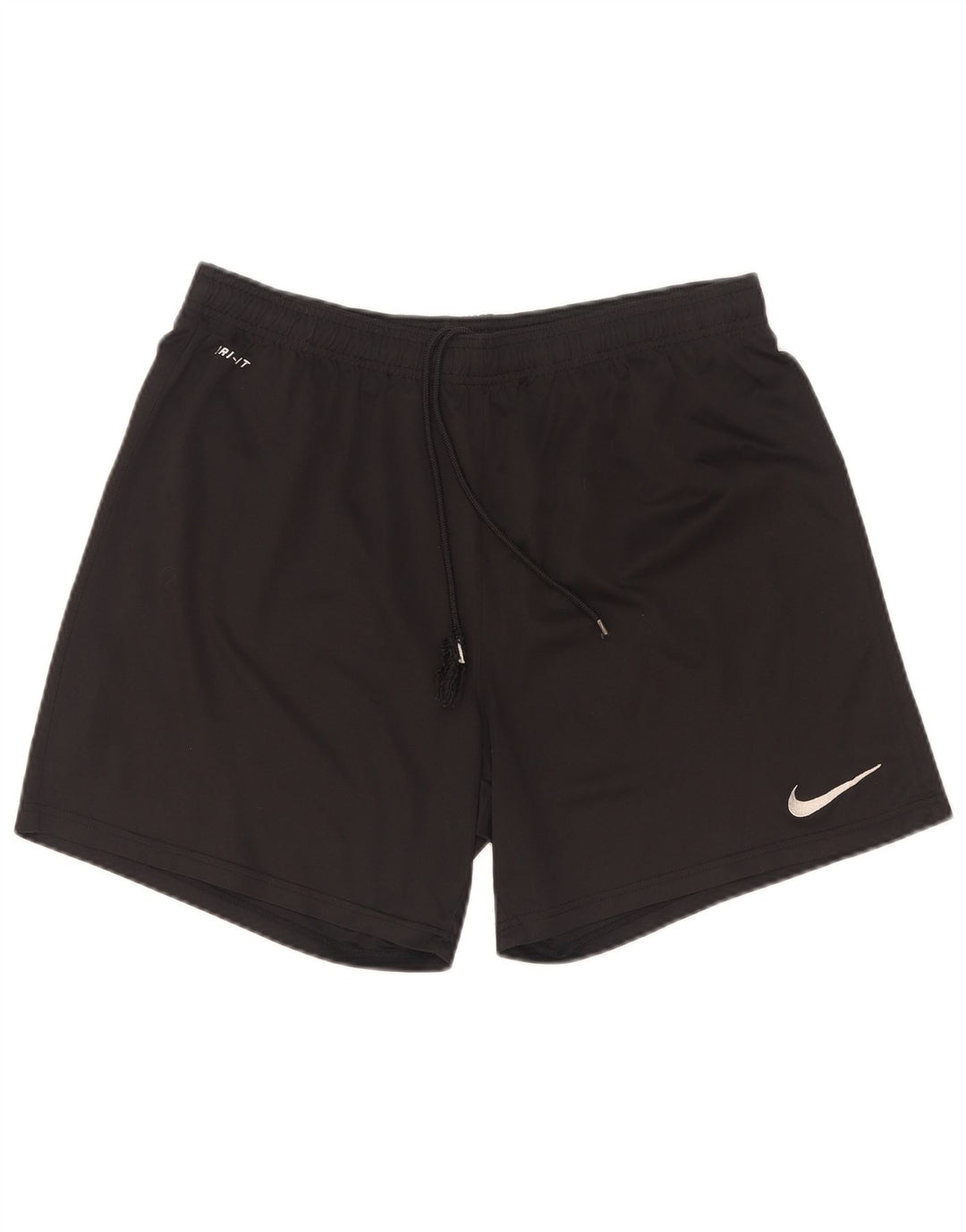 Nike Herre Dri Fit sportsshorts, store sorte polyester