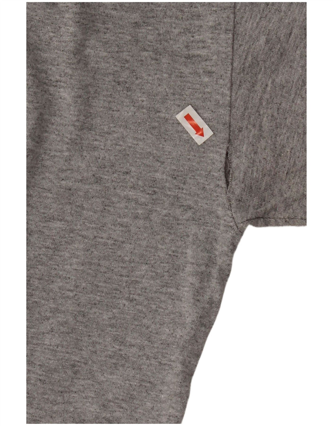 Nike Herre Loose Fit grafisk T-shirt Top Medium Grey Flecked Bomuld