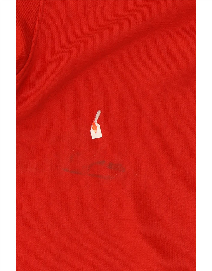 Tommy Hilfiger Herre Grafisk Regular Fit Sweatshirt Jumper XL Rød Bomuld