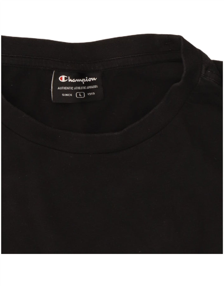 Champion Damevest Top UK 16 Large Black Bomuld