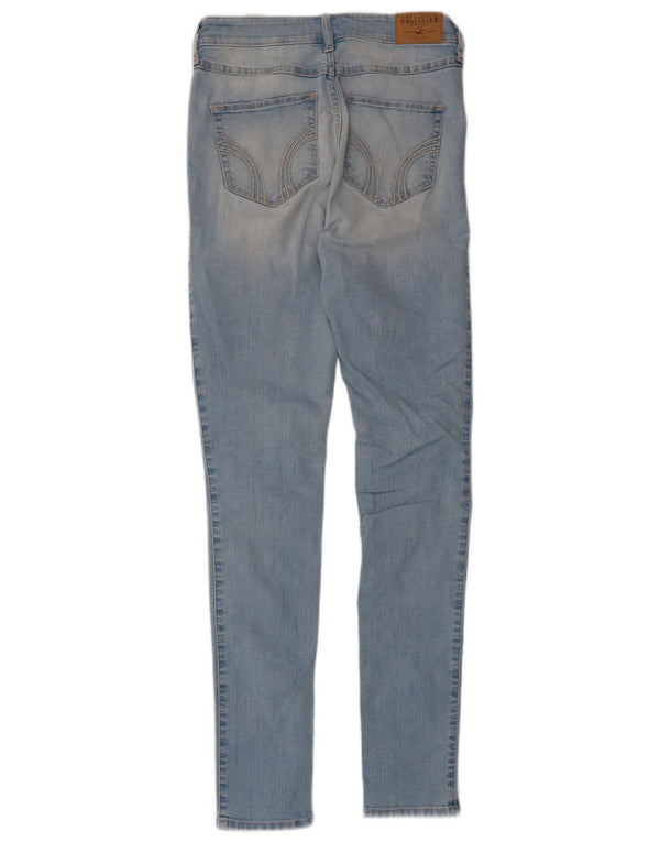 Hollister Dame Skinny Jeans US 3 XS W26 L31 Blå Bomuld