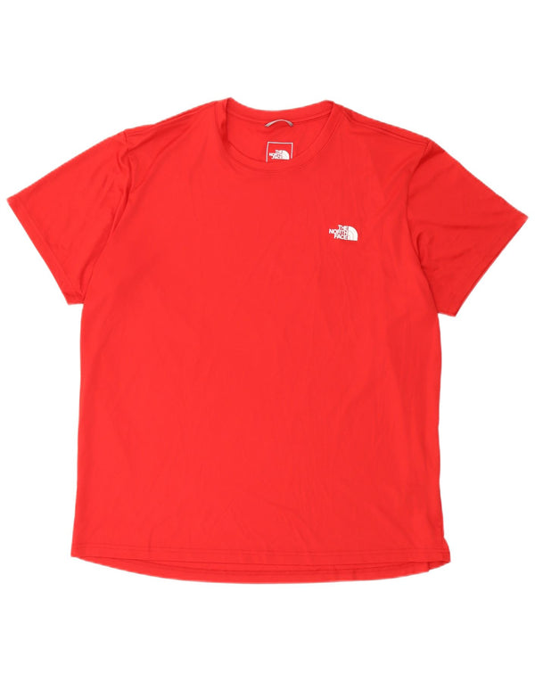 The North Face Herre T-Shirt Top XL Rød Polyester