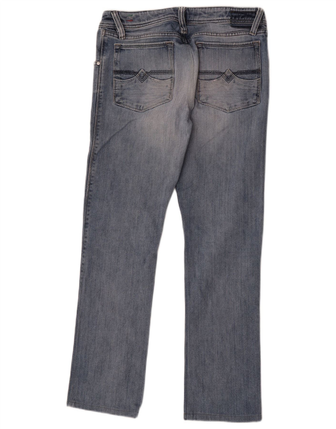 Diesel Dame Zaf Slim Jeans W30 L30 Blå Bomuld