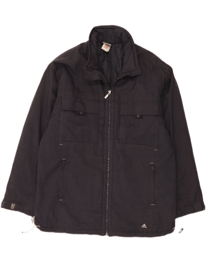 Adidas Herre Utility Jacket UK 44/46 Large Black Polyester