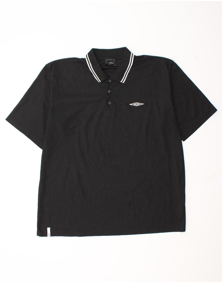 Umbro Herre Polo Shirt 2XL Sort Polyester