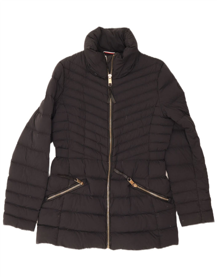 Tommy Hilfiger Dame Polstret Jakke UK 12 Medium Navy Blue Polyamide
