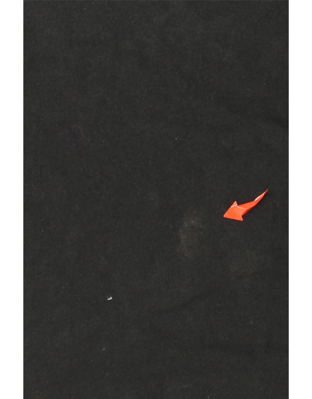 All Saints Herre Relaxed Fit Grafisk T-Shirt Top Lille Sort Bomuld