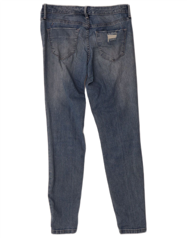 MOSSIMO Womens Distressed Jegging Jeans US 2 XS W26 L27 Blue Cotton