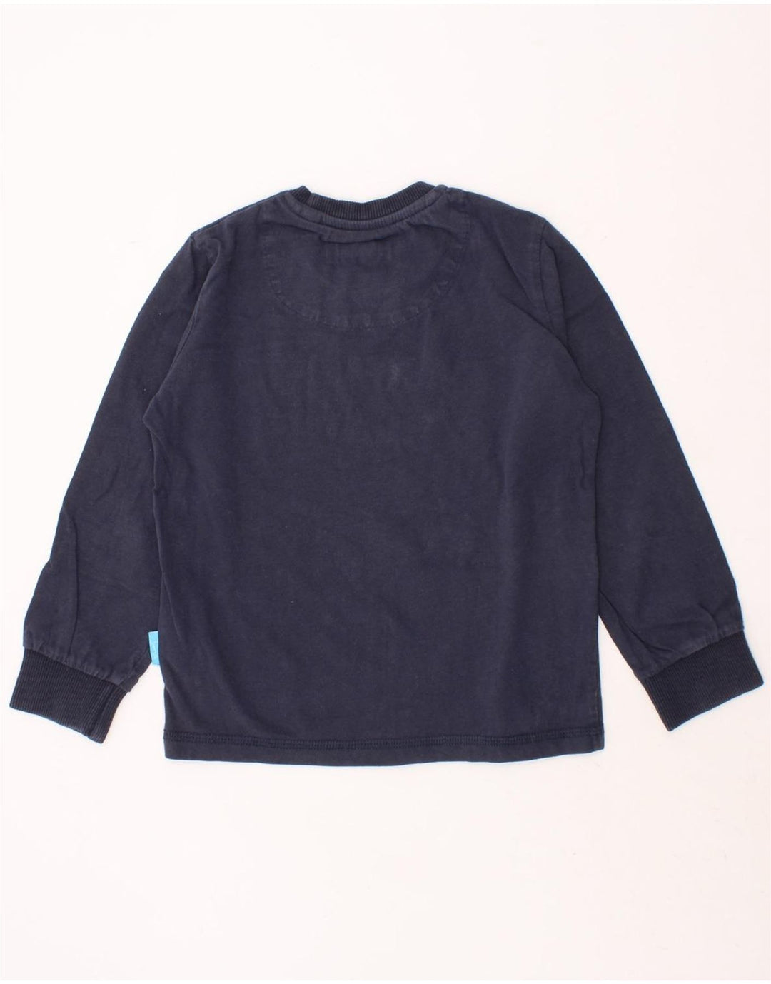 HARMONT & BLAINE Boys Graphic Sweatshirt Jumper 3-4 Years Navy Blue Cotton Vintage Harmont & Blaine and Second-Hand Harmont & Blaine from Messina Hembry 