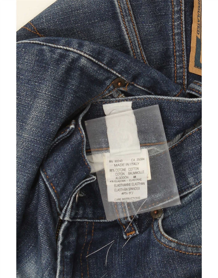 Diesel Dame Bootcut Jeans W29 L33 Blå Bomuld