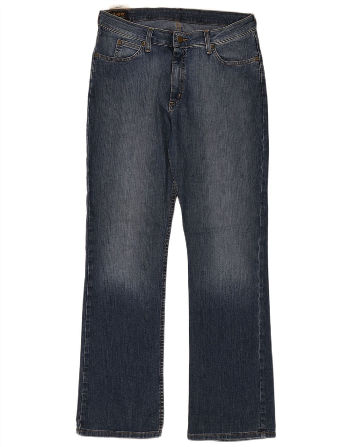 LEE Herre Cameron Regular Fit Straight Jeans W34 L33 Blå Bomuld