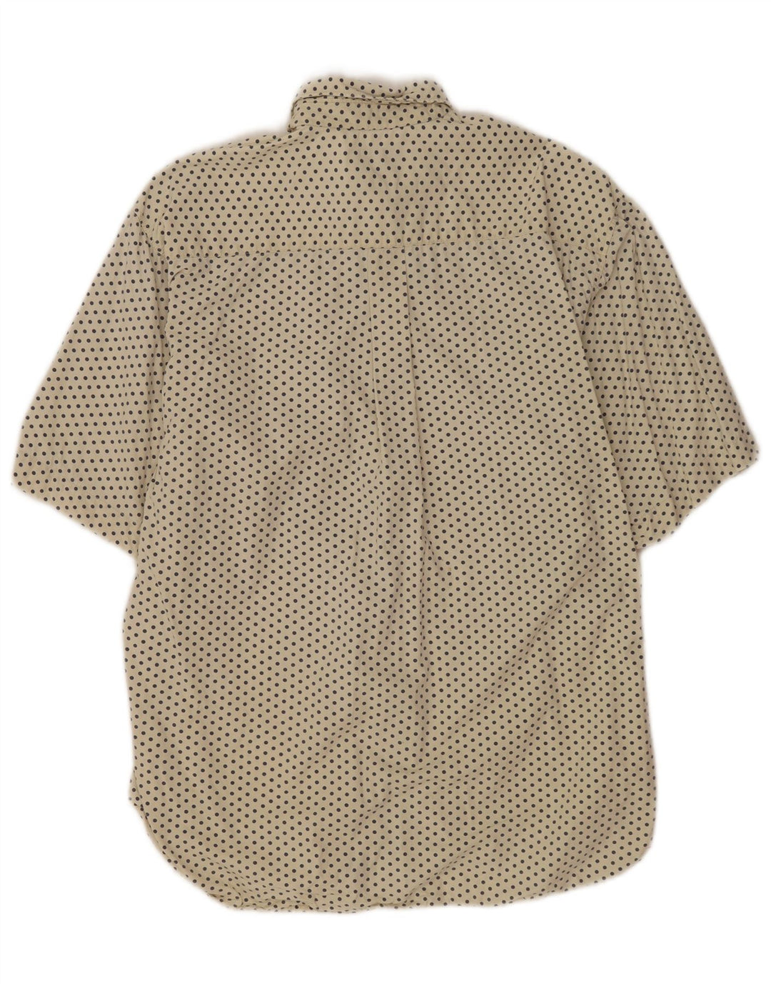 Replay Kortærmet Herreskjorte Medium Beige Plettet Bomuld