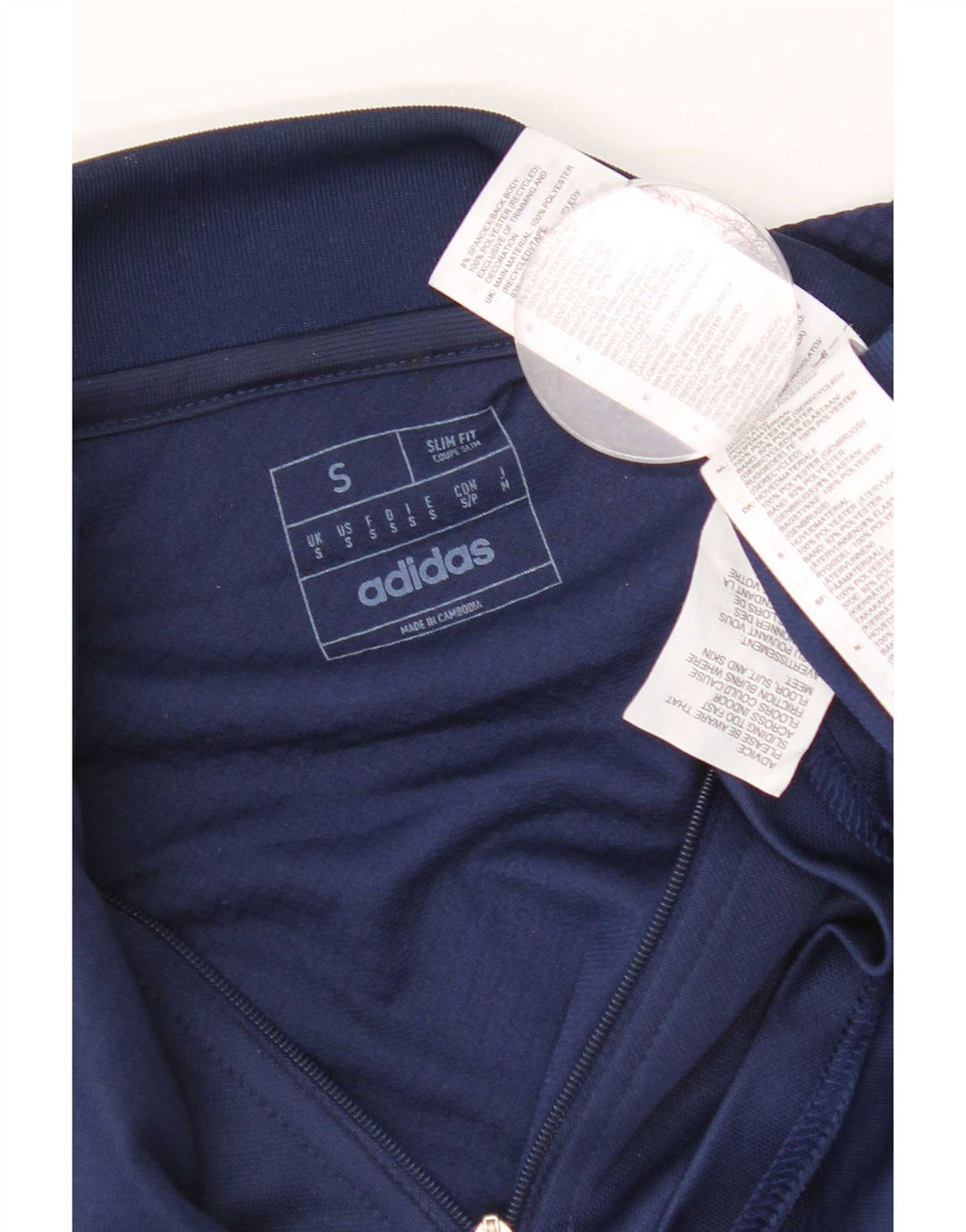 Adidas Aeroready Slim Fit Pullover Træningsdragt Top Small Navy Blue