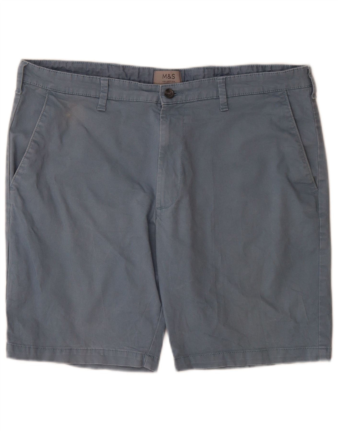 Marks & Spencer Chino Shorts til mænd W38 XL Blå