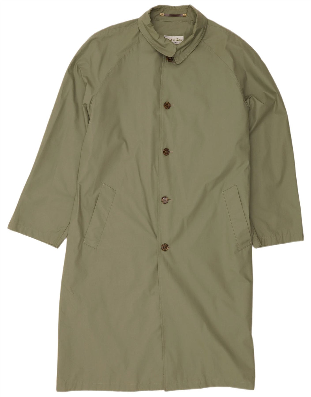 Preca Regnfrakke til mænd UK 42 XL Khaki Polyester