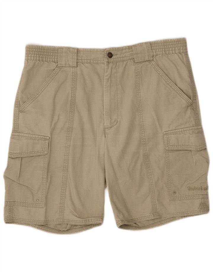 Timberland Herre Cargo Shorts W32 Medium Beige Bomuld
