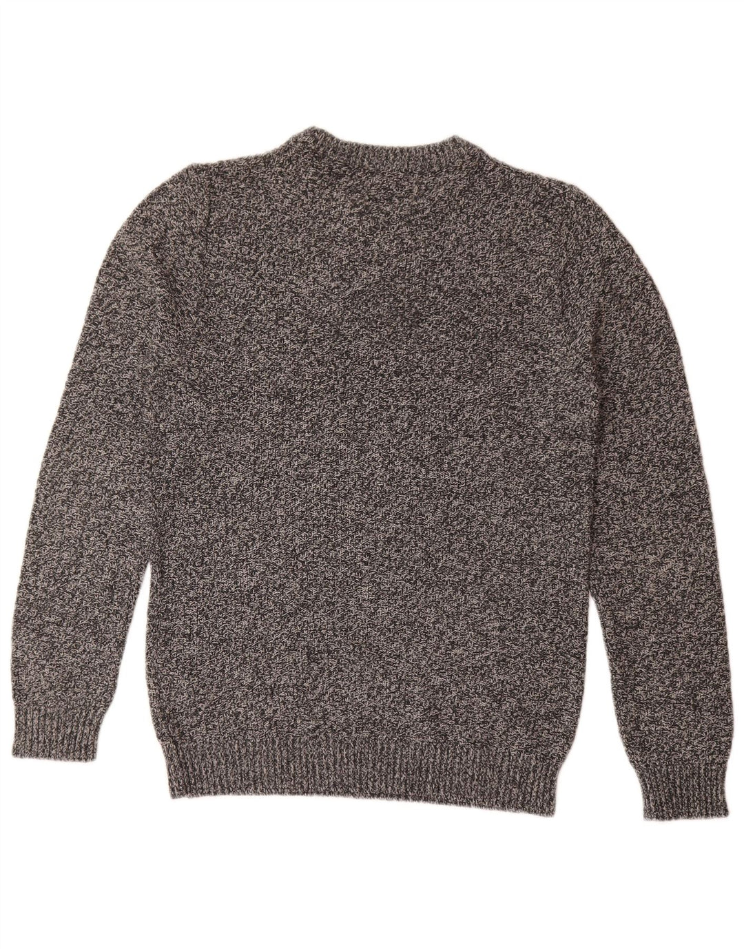 Jack & Jones Herre trøjetrøje med rund hals mellemgrå Flecked Bomuld