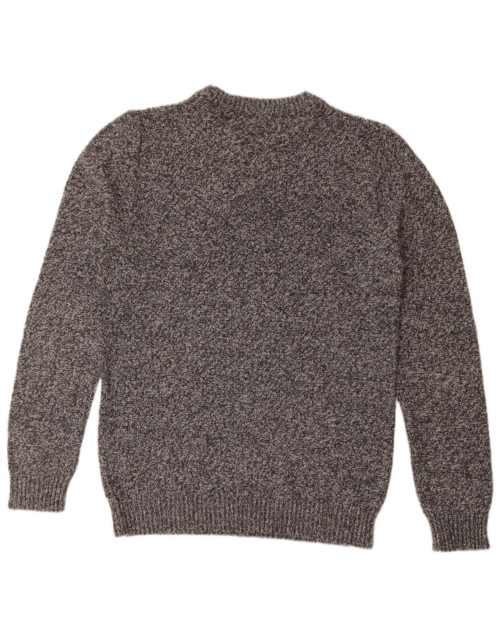 Jack & Jones Herre trøjetrøje med rund hals mellemgrå Flecked Bomuld