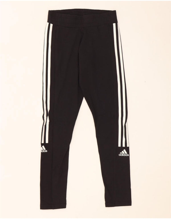 Adidas Aeroready Leggings til kvinder UK 4/6 XS Sort bomuld