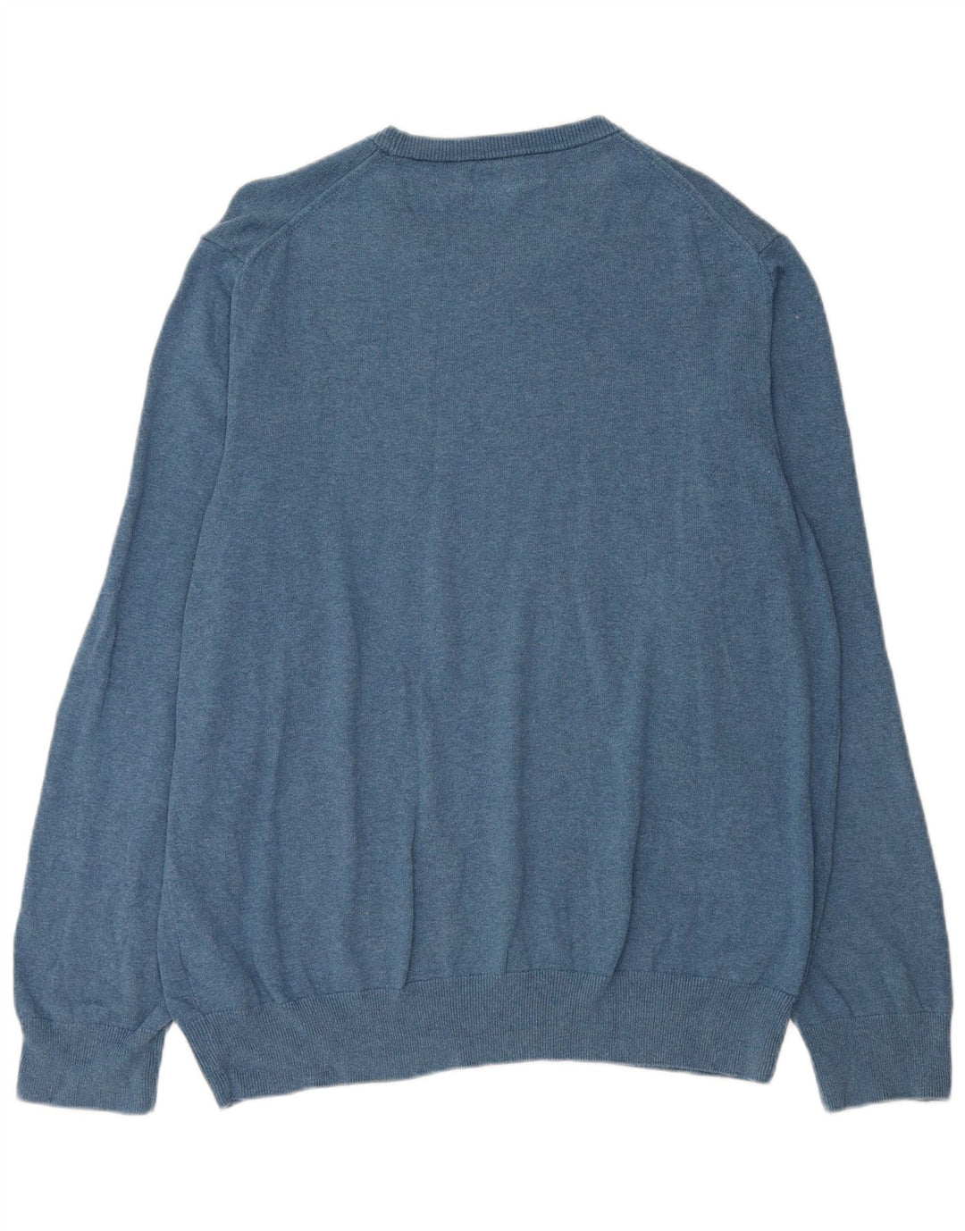 Marks & Spencer Herre sweater med rund hals XL blå bomuld