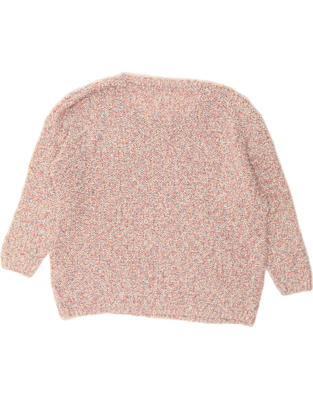 MARKS & SPENCER Womens Boat Neck Jumper Sweater UK 18 XL  Multicoloured Vintage Marks & Spencer and Second-Hand Marks & Spencer from Messina Hembry 