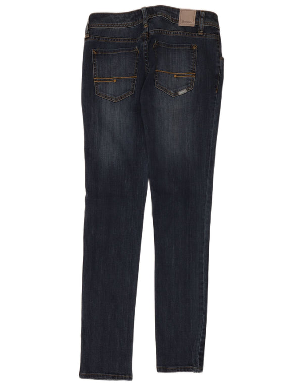 Bænk Dame Skinny Jeans W28 L32 Marineblå Bomuld