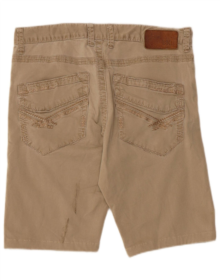 BKE Herre Jake Casual Shorts W32 Medium Beige Bomuld