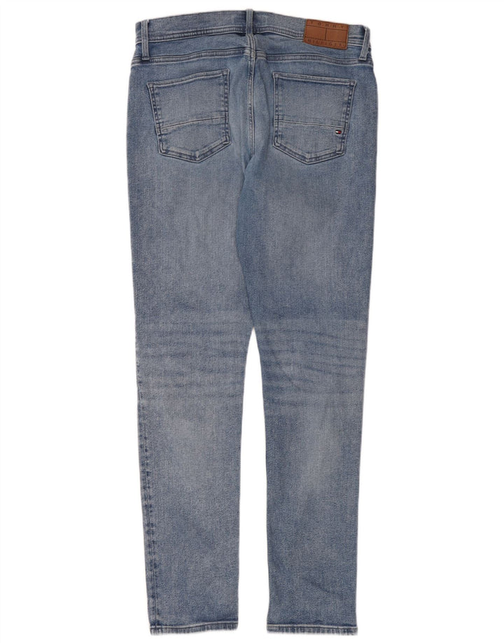 Tommy Hilfiger Herre Thavar Slim Jeans W34 L34 Blå Bomuld