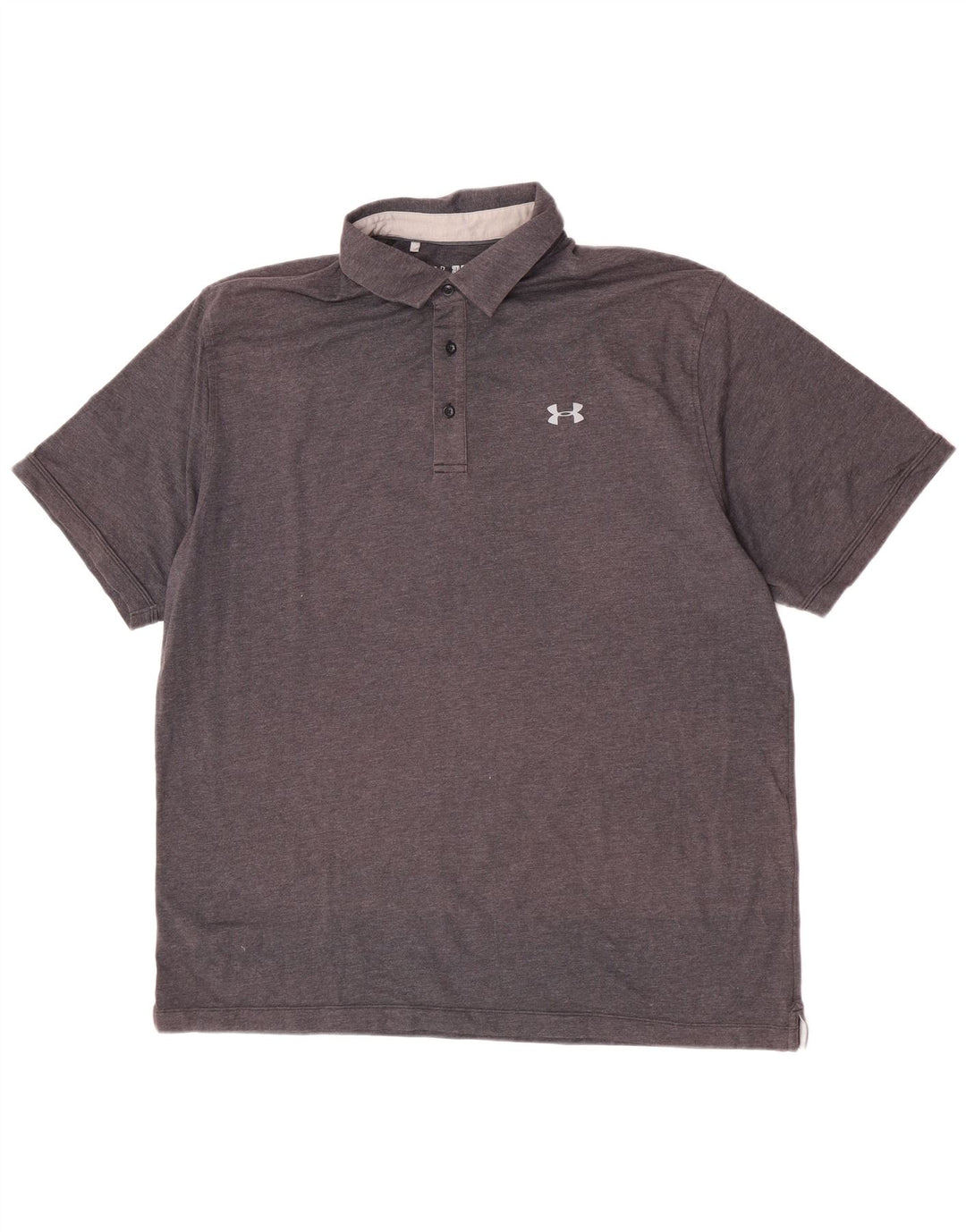 Under Armour Herre Heat Gear Polo Shirt 2XL Grå