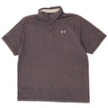 Under Armour Herre Heat Gear Polo Shirt 2XL Grå