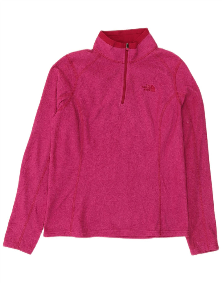 The North Face Dame Fleece Jumper med lynlås DK 12 Medium Pink Polyester