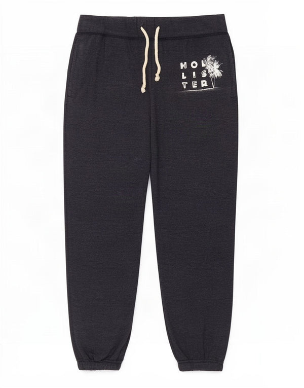 Hollister Grafisk træningsdragt Bukser til kvinder Joggers UK 14 Medium Navy Blue