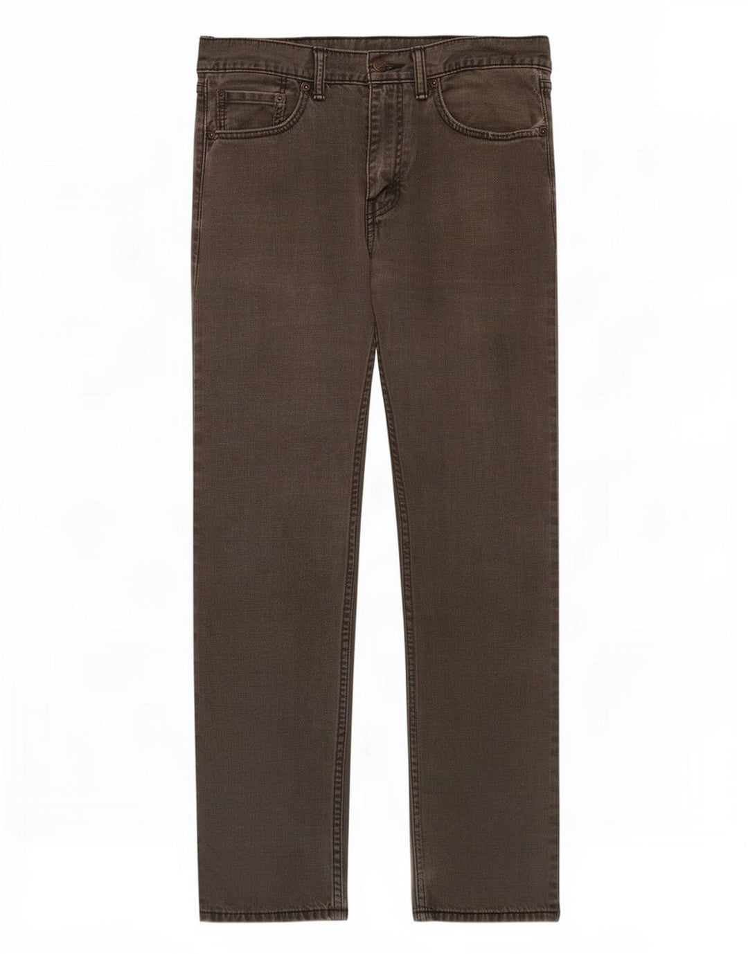 Levi's Herre 505 Straight Jeans W32 L30 Grå Bomuld