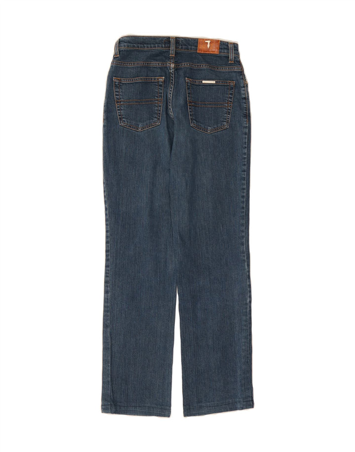 TRUSSARDI Womens Straight Jeans W24 L29  Blue Cotton Vintage Trussardi and Second-Hand Trussardi from Messina Hembry 